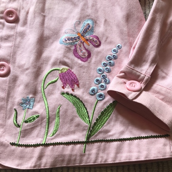 Pink Jean Jacket - Picture 3 of 6